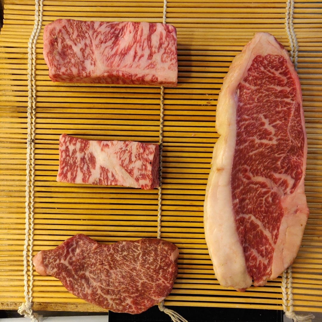 wagyu-teovillani tagli di carne Wagyu